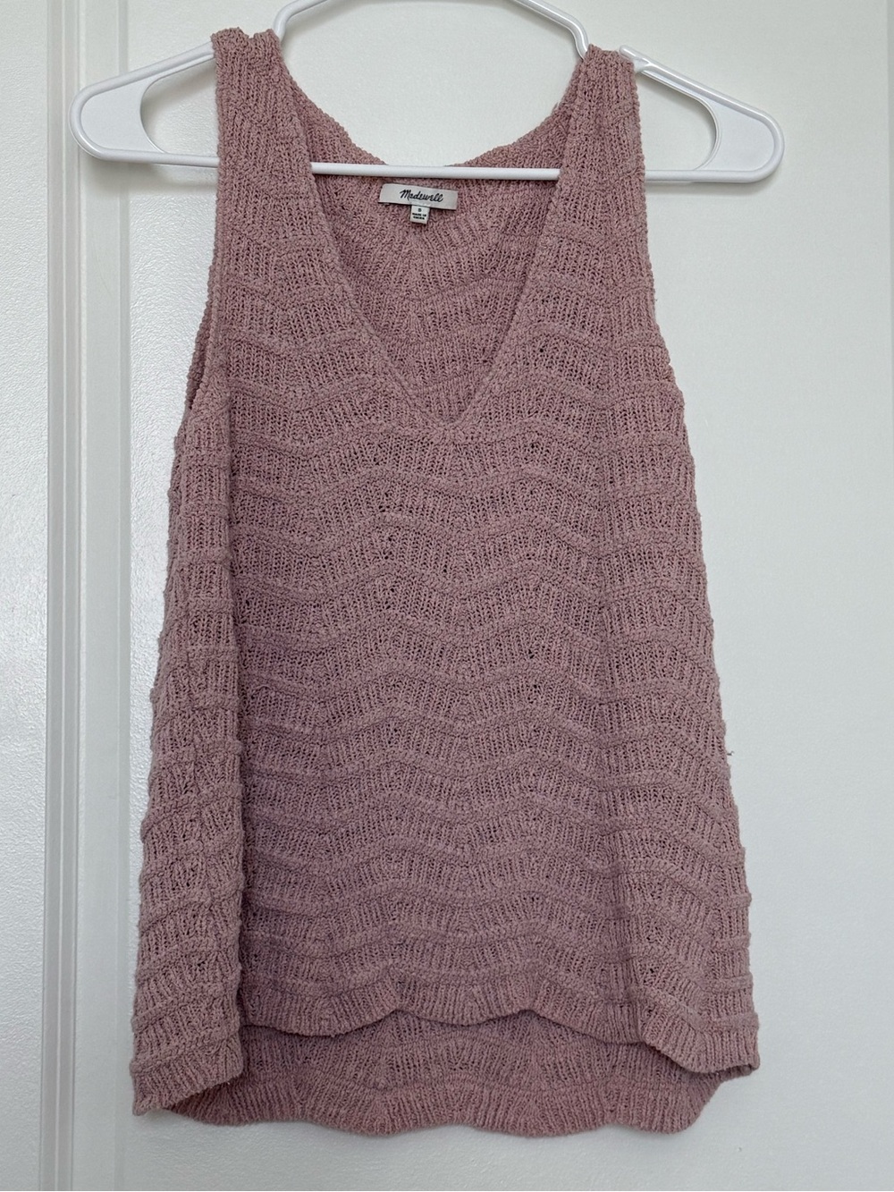 ✨5 for $25✨ Pink Knit Tank Top